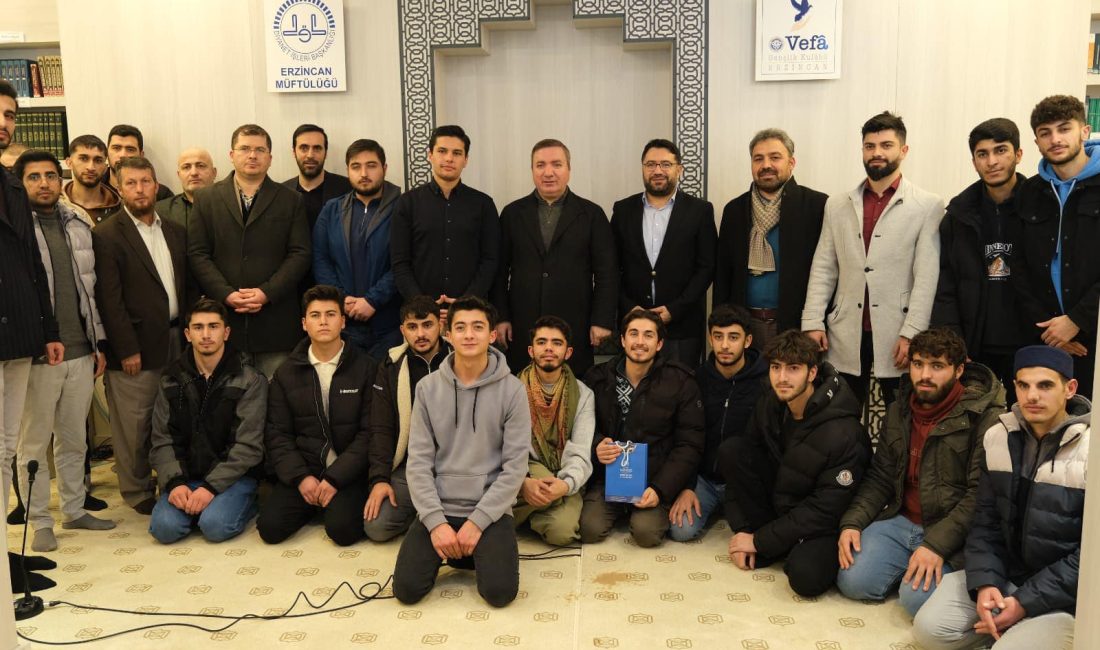 Erzincan Valisi Hamza Aydoğdu, Erzincan il Müftülüğü Diyanet Gençlik Merkezinin