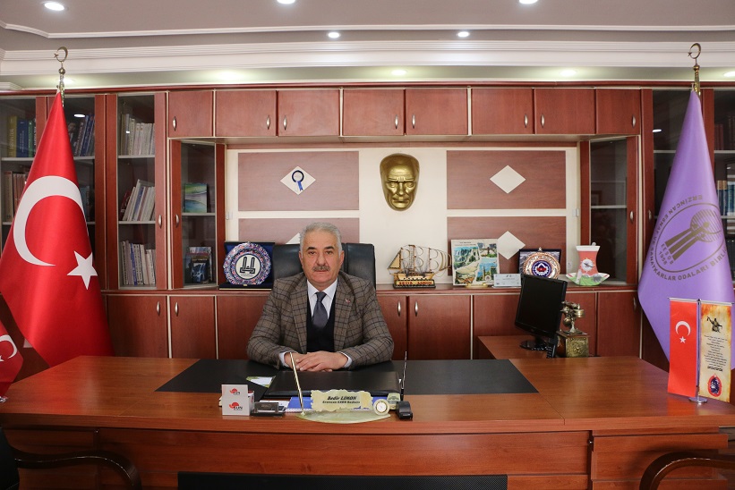 Erzincan Esnaf ve Sanatkârlar Odaları Birliği Başkanı Bedir Limon, İş