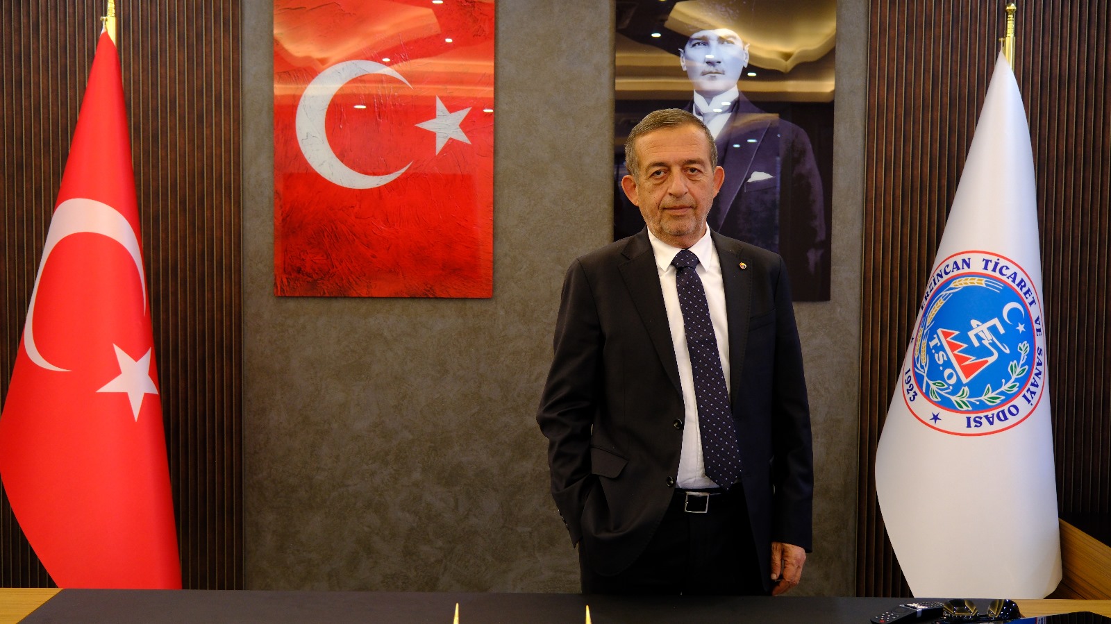 Erzincan Ticaret ve Sanayi Odası Yönetim Kurulu Başkanı Ahmet Tanoğlu,