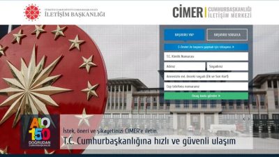 Cumhurbaşkanlığı İletişim Merkezi (CİMER), 2024 yılında 4 milyon 590 bin