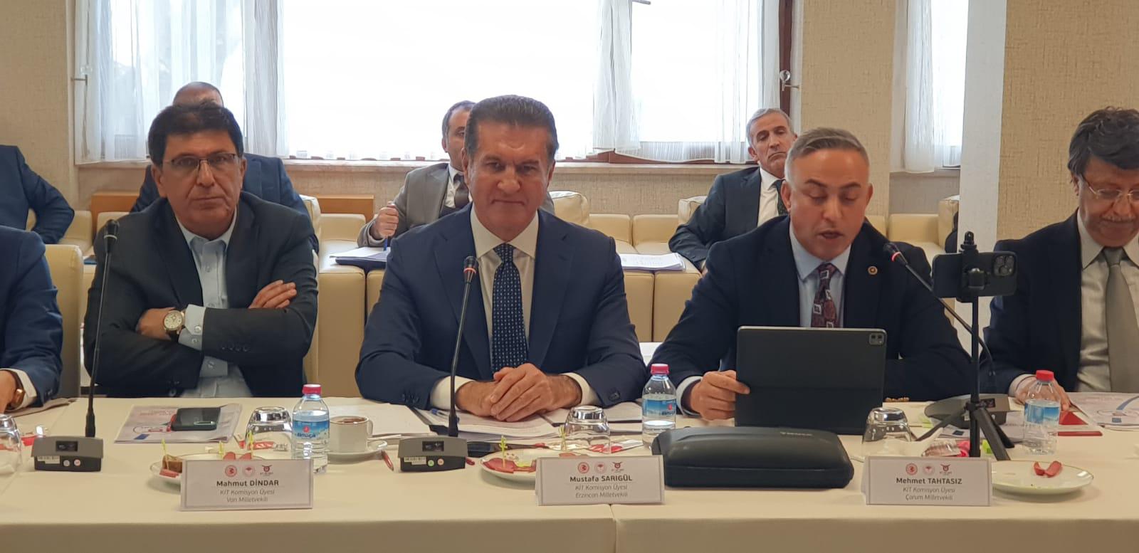 CHP Erzincan Milletvekili Mustafa Sarıgül, “Et fiyatlarının yükselmemesi için et