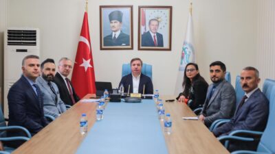 Erzincan Valisi Hamza Aydoğdu başkanlığında ERASMUS + projesi ile ilgili