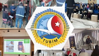 Erzincan İl Emniyet Müdürlüğü Narkotik Suçlarla Mücadele Şube Müdürlüğü personelleri