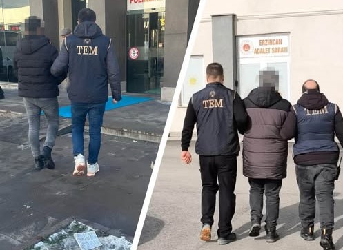 Erzincan’da Sosyal Medya hesapları üzerinden terör örgütü propagandası yaptıkları tespit