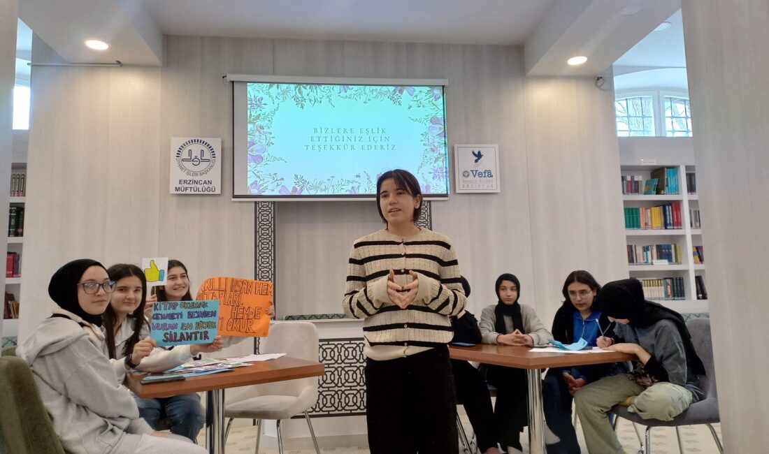 Erzincan İl Müftülüğü Gençlik Hizmetleri koordinatörlüğünce düzenlenen “Ara Tatil Gençlik