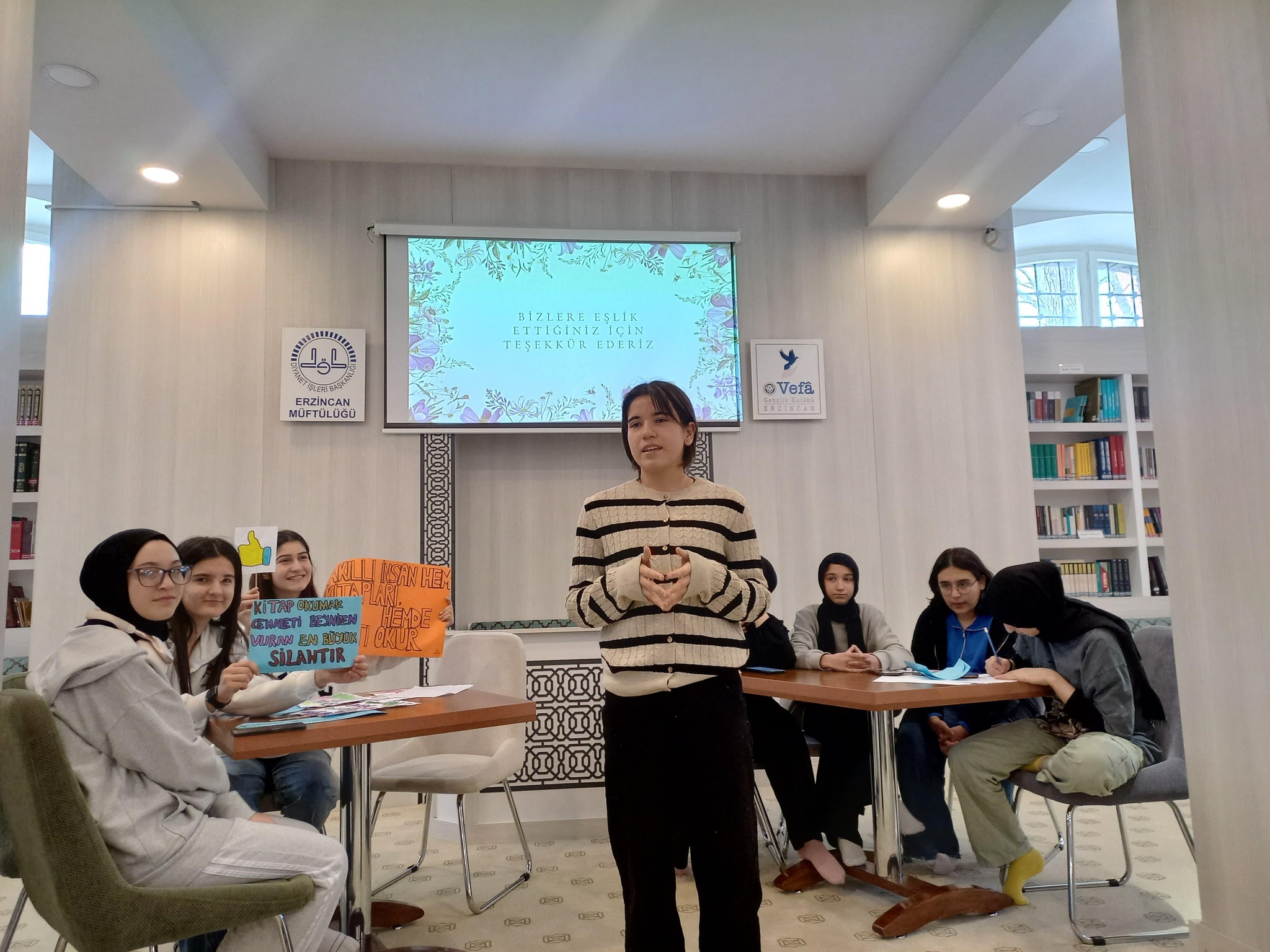 Erzincan İl Müftülüğü Gençlik Hizmetleri koordinatörlüğünce düzenlenen “Ara Tatil Gençlik