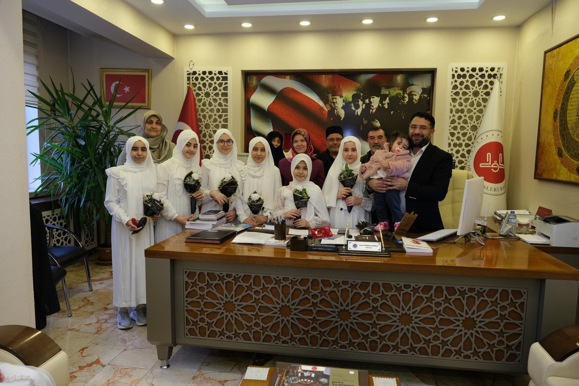 Erzincan Müftülüğü Sümbül Valide Sultan Kız Kur’an Kursu Hafızlık Talebeleri