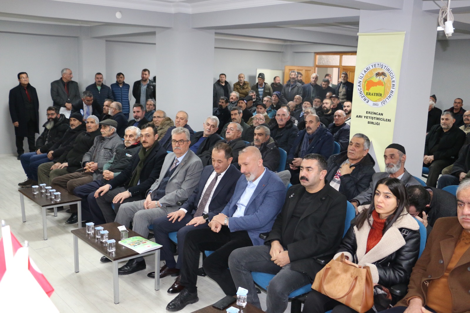 Erzincan Arı Yetiştiricileri Birliği Seçimli Genel Kurulu yapıldı. 1174 üyesi