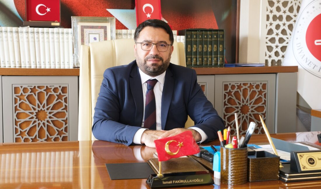 Ramazan Ayı münasebetiyle bir mesaj yayımlayan Erzincan İl Müftüsü İsmail