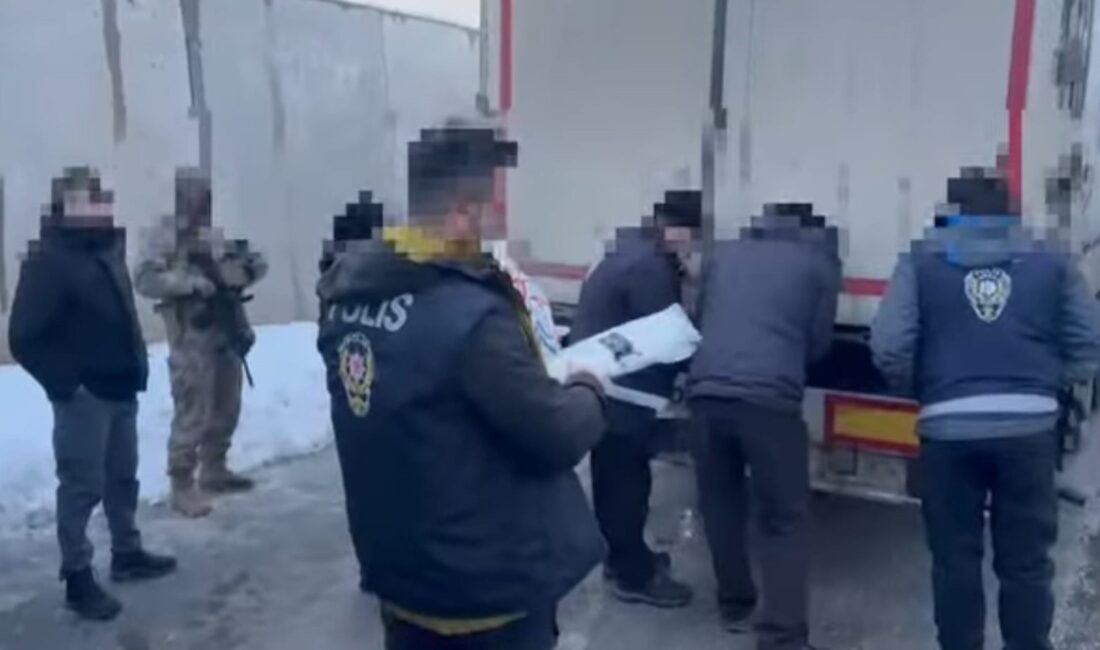 Erzincan polisinin yaptığı çalışma neticesinde yasa dışı yollardan ülkeye ve