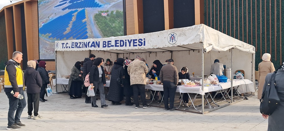 Erzincan İl Müftülüğü tarafından, deprem bölgesinde yıkılan ve inşaatı devam