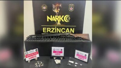 Uyuşturucu ile mücadelesini aralıksız sürdüren Erzincan Polisi gerçekleştirdiği çalışma kapsamında,