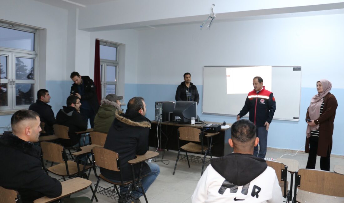 Erzincan’ın Üzümlü ilçesinde Tehlikeli ve Çok Tehlikeli İşlerde Et ve