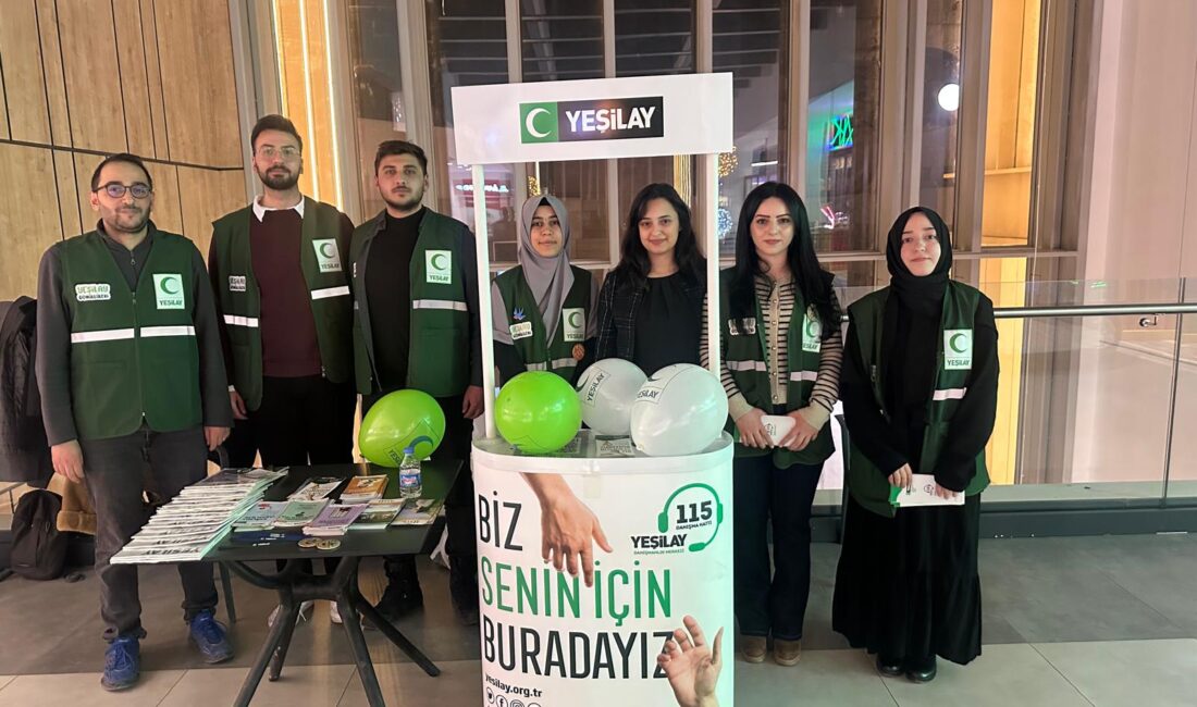 Toplumda farkındalık oluşturmayı hedefleyen Türkiye Yeşilay Cemiyeti Erzincan Şubesi, ve