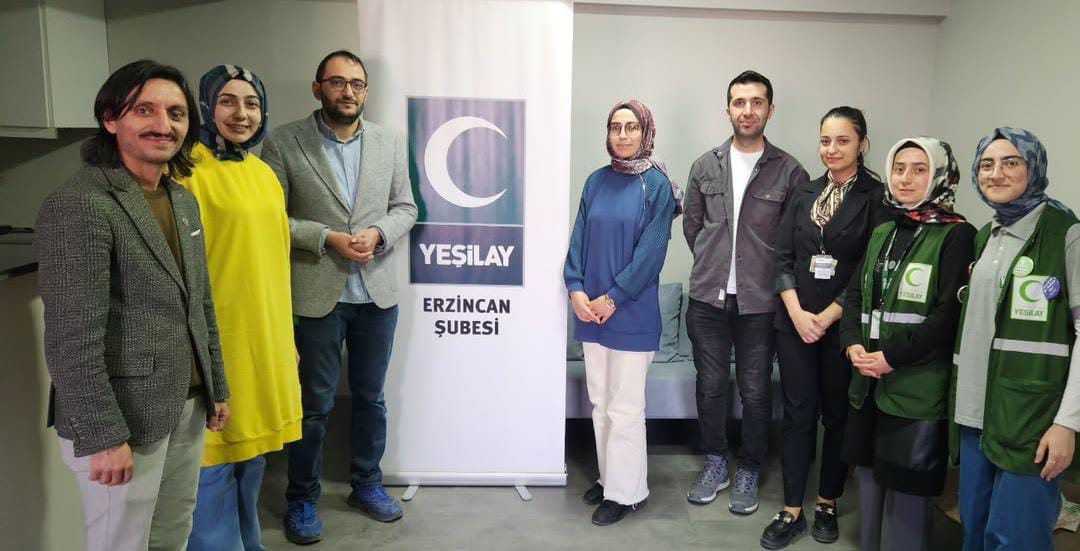 Türk PDR Derneği  Erzincan İl Temsilciliği Erzincan Yeşilay Şubesini