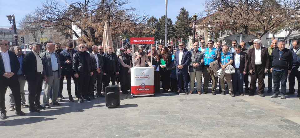 Memur-Sen Erzincan İl Başkanlığı ailenin korunması ve inanca dayalı kılık