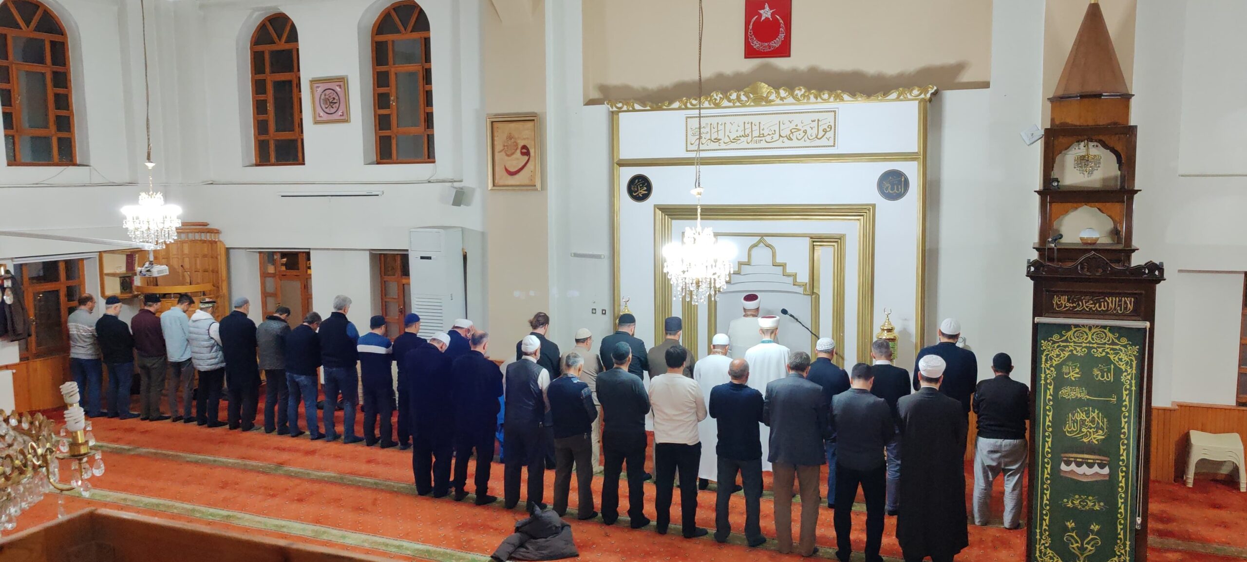 Hatimle Teheccüd namazı, Erzincan Cami Kebir’de Ramazan ayının son günlerinde