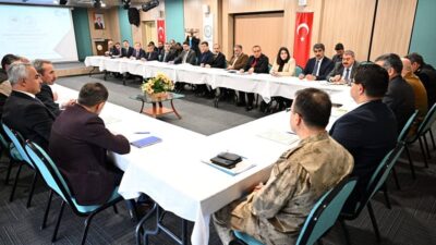 İl Hayvanları Koruma Kurulu toplandı. Erzurum Valisi Mustafa Çiftçi başkanlığında