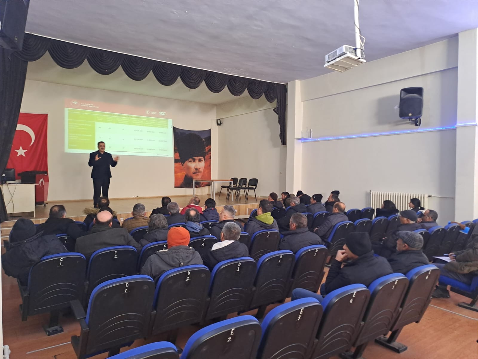 Tarım ve Orman Bakanlığı tarafından uygulamaya konulan ve Erzincanlı çiftçi