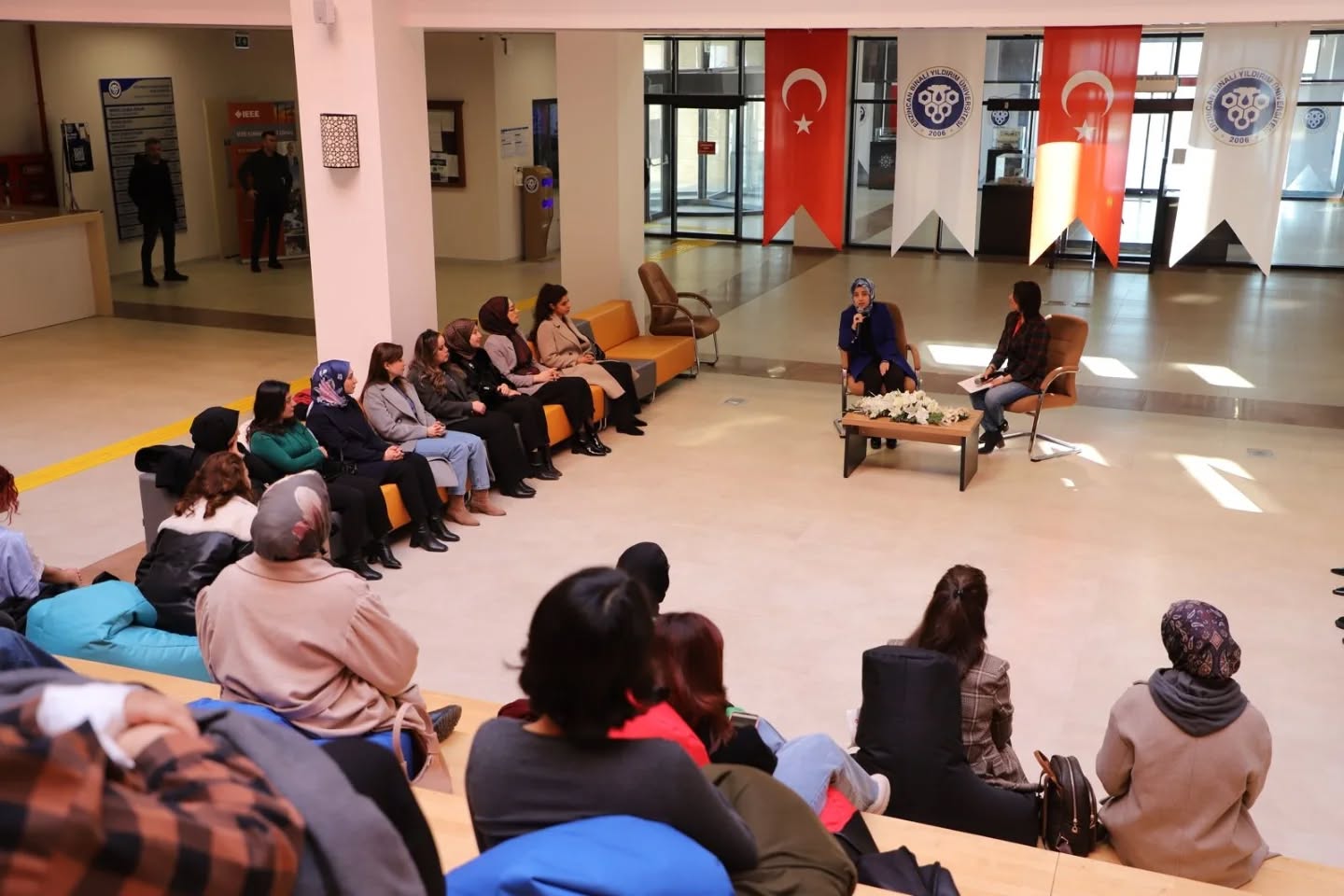 8 Mart Dünya Kadınlar Günü münasebetiyle, Erzincan Binali Yıldırım üniversitesinde