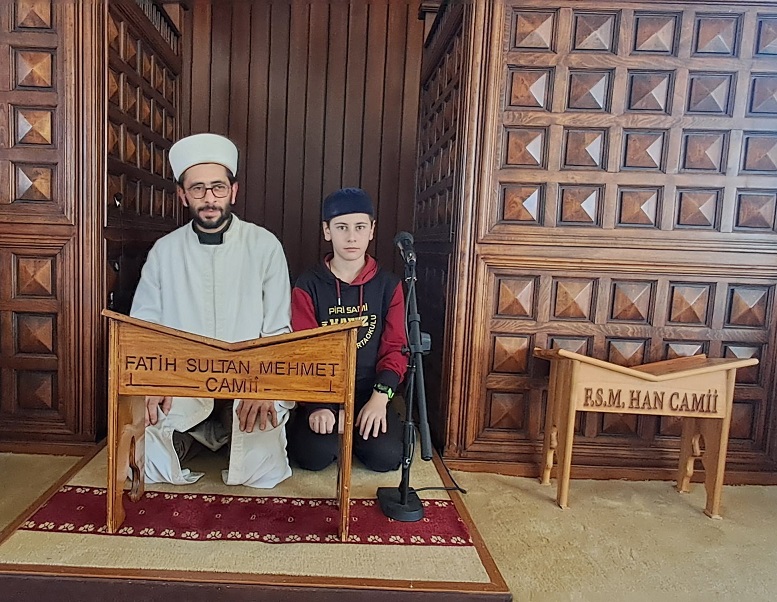 Erzincan Fatih Sultan Mehmet Han Camii İmam Hatibi Hafız Nurullah