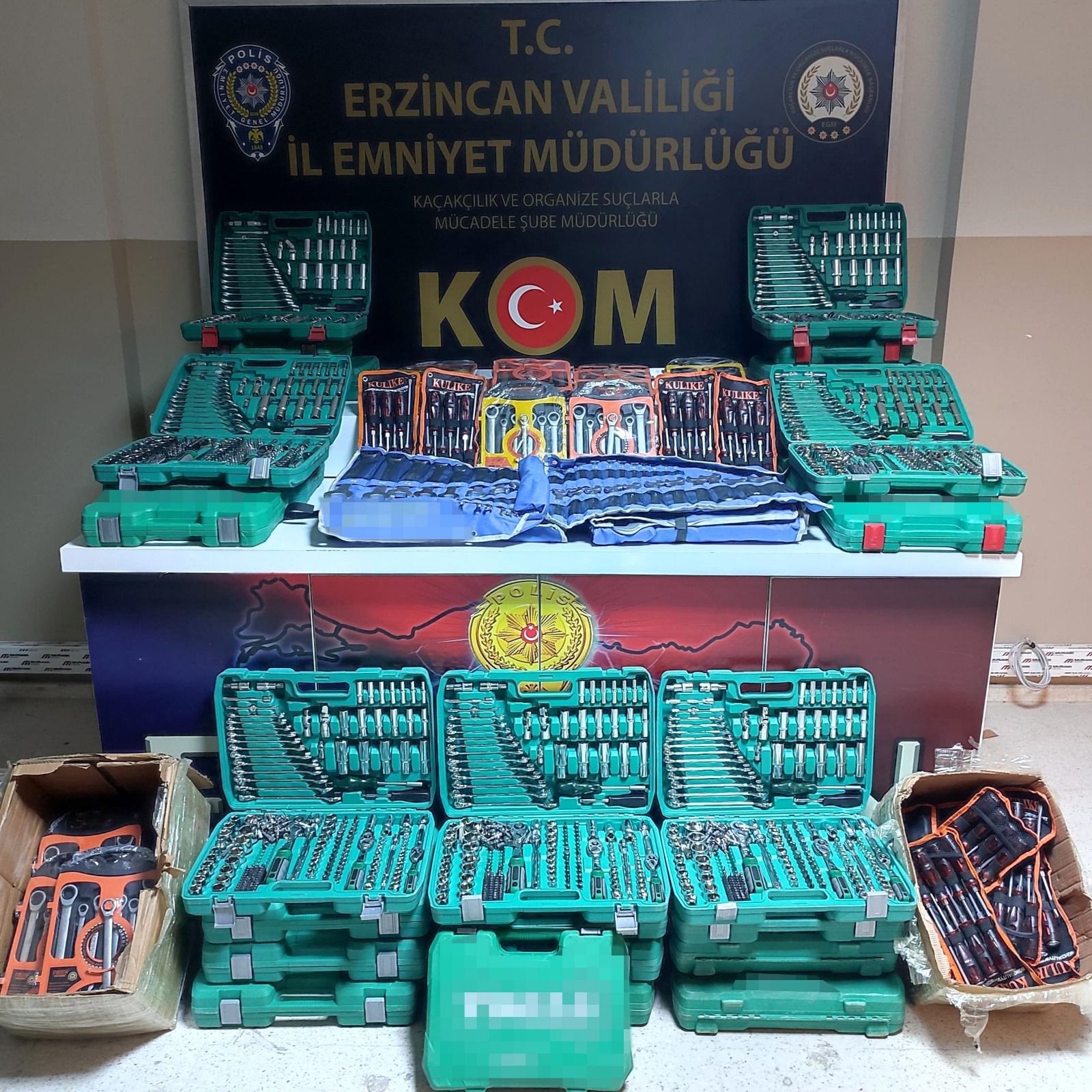 Kaçakçılara yönelik çalışmalarını aralıksız sürdüren Erzincan Polisi yaptığı uygulamada kente