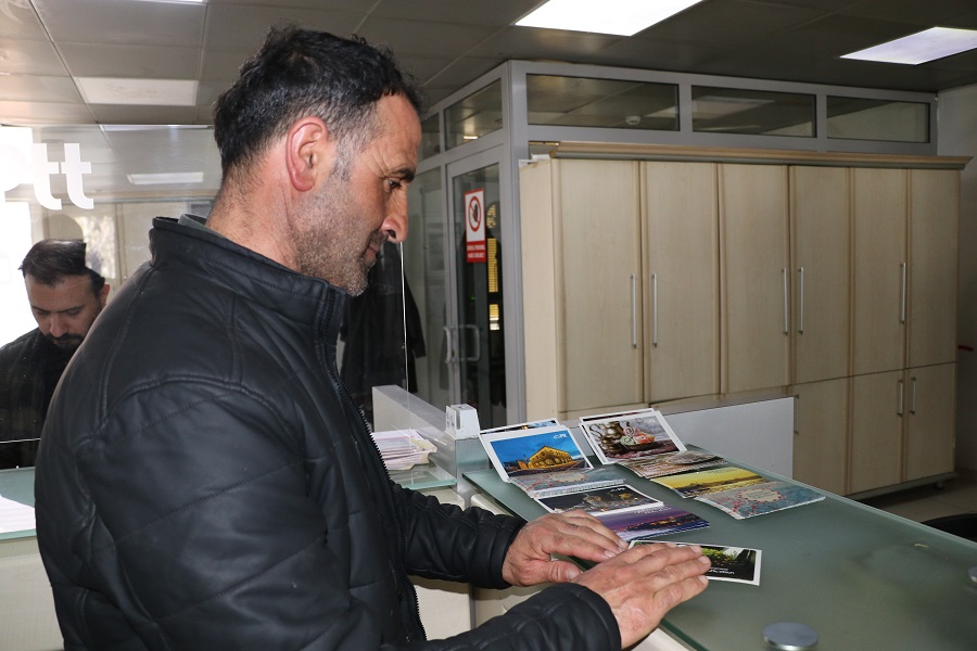 Erzincan PTT Başmüdürlüğü tarafından düzenlenen “Kart Bizden, Göndermesi Sizden” kampanyası,