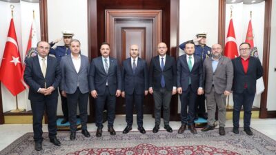 Türk İnternet Medya Birliği (TİMBİR) heyeti, Emniyet Genel Müdürü Mahmut