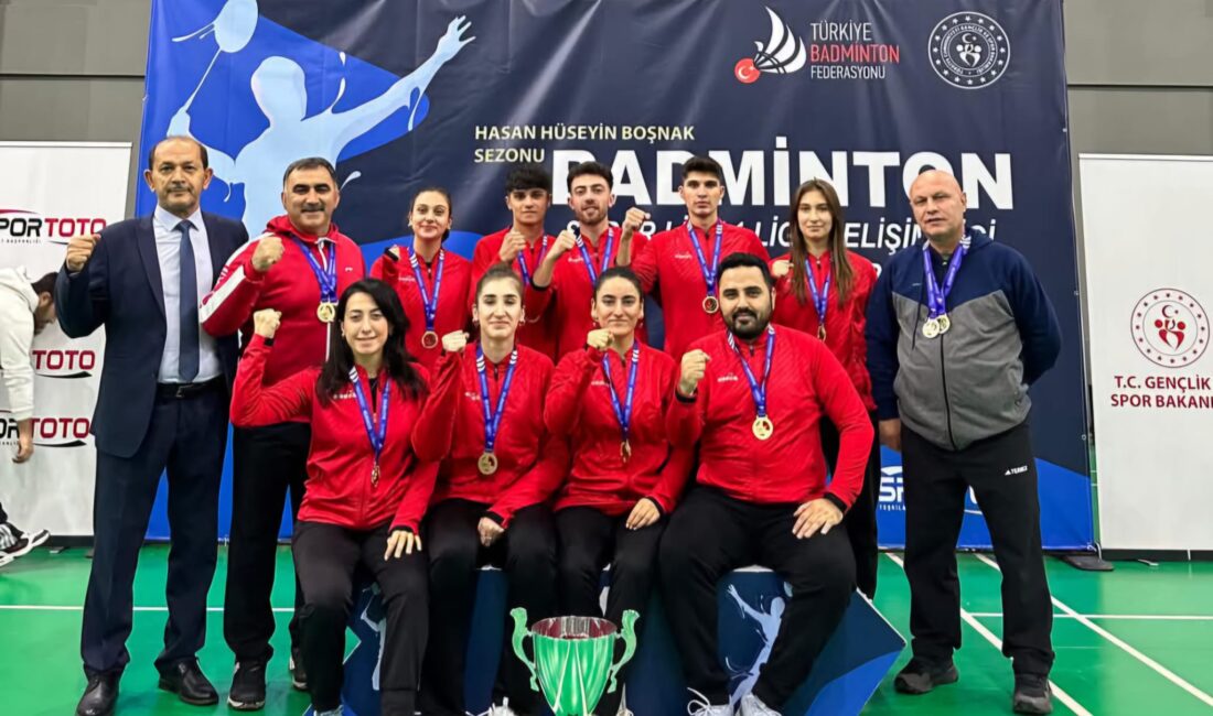 Türkiye Badminton Federasyonu tarafından düzenlenen Süper Lig ve 1. Lig