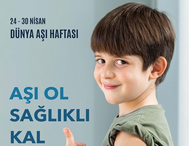 Erzincan İl Sağlık Müdürlüğü, 24-30 Nisan Aşı Haftası dolayısıyla bir