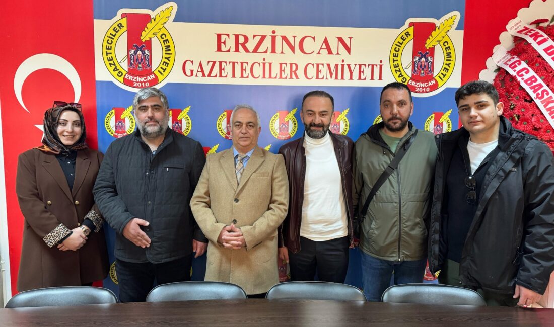 Hafta sonu gerçekleştirilen Erzincan Gazeteciler Cemiyeti 6. Olağan Genel Kurulunda