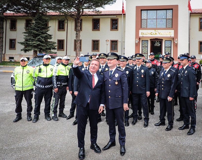 Türk Polis Teşkilatı’nın 180. kuruluş yıl dönümü kutlamaları kapsamında Erzincan