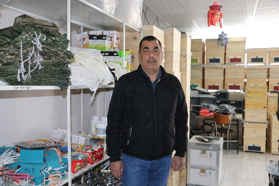 Erzincan Arı Yetiştiricileri Birliği başkanı Rahmi Özendi birliğin çalışmaları ve