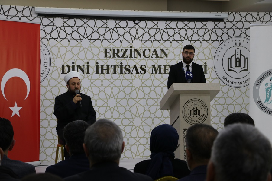 Erzincan Valiliği Dini İhtisas Merkezi 3’ncü dönem aday din görevlileri