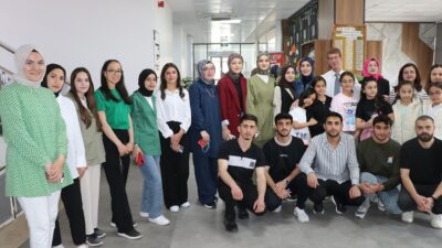 61’nci Kütüphane haftası etkinlikleri kapsamında Üniversite öğrencileri ve küçük öğrenciler