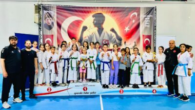 Erzincanlı karateciler Trabzon’da düzenlenen Şehit Eren Bülbül İller Arası Karate