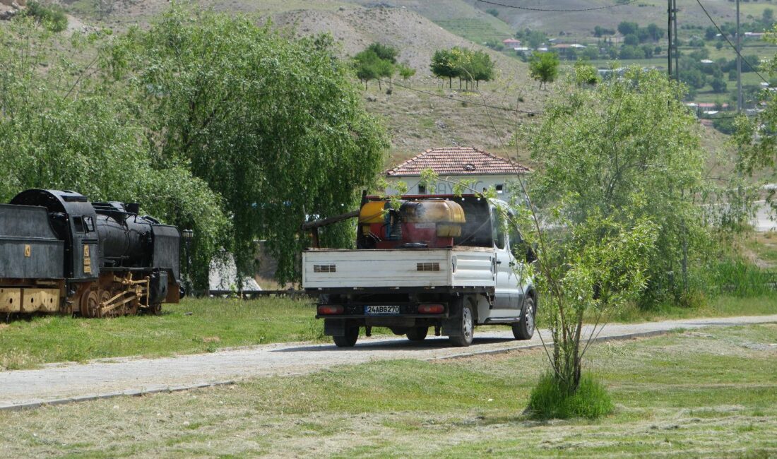 Erzincan Belediyesi Veteriner İşleri Müdürlüğü’ne bağlı ekipler havaların ısınması ile