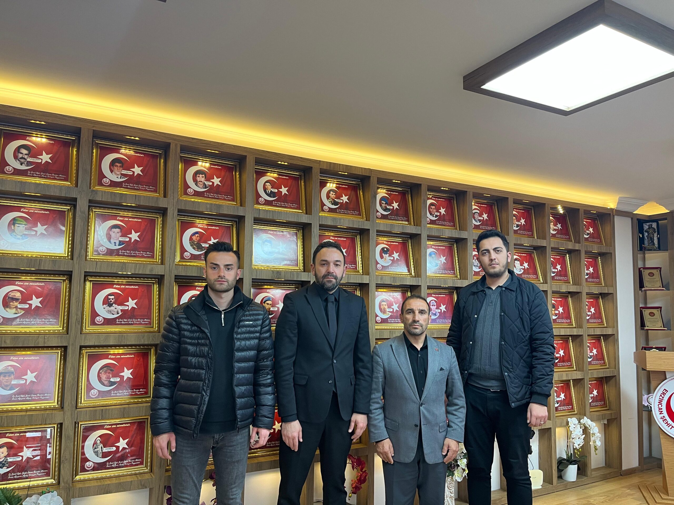 Zafer Partisi Erzincan İl Başkanlığı, Erzincan Şehit Aileleri Koruma Derneği’ni