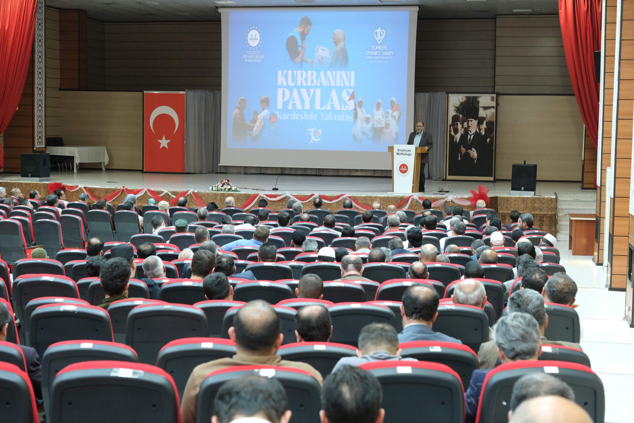Erzincan İl Müftülüğü ev sahipliğinde “2025 Yılı Vekâlet Yoluyla Kurban