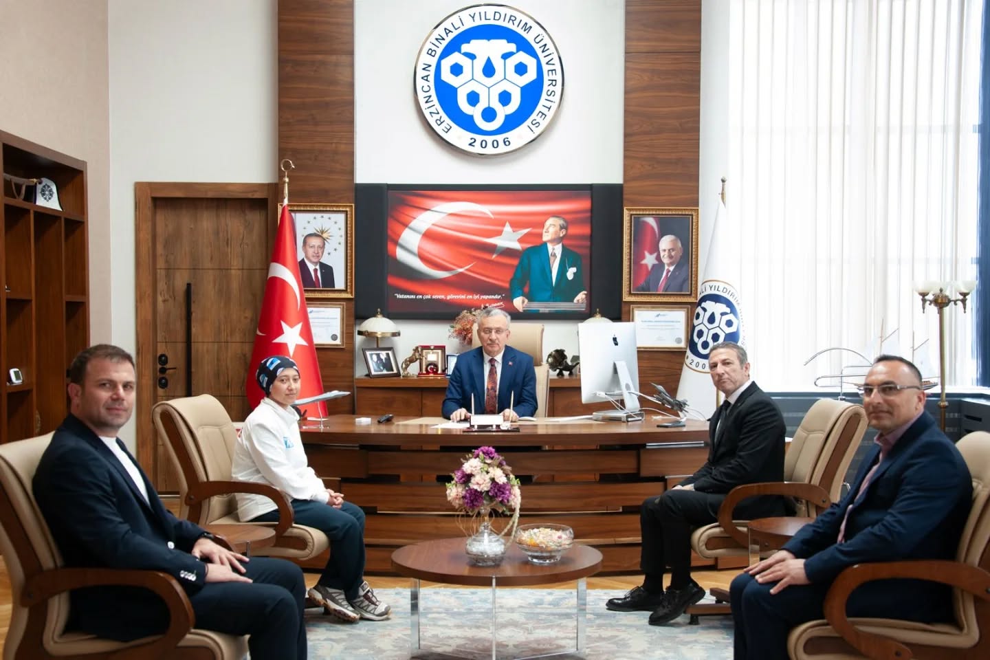 Erzincan Binali Yıldırım Üniversitesi Rektörü Prof. Dr. Akın Levent, Fransa’nın