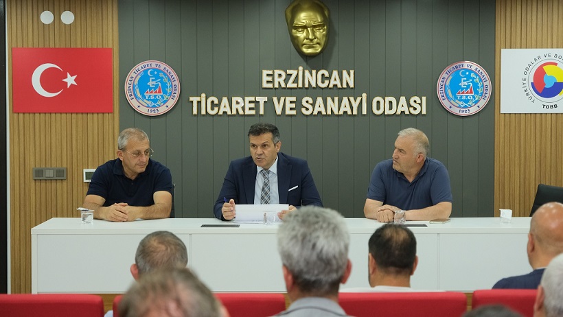 Erzincan Ticaret ve Sanayi Odası’nın Mayıs ayı meclis toplantısı, Meclis