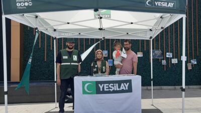 Yeşilay Erzincan Şubesi, "31 Mayıs dünya Tütünsüz Günü" dolayısıyla stant