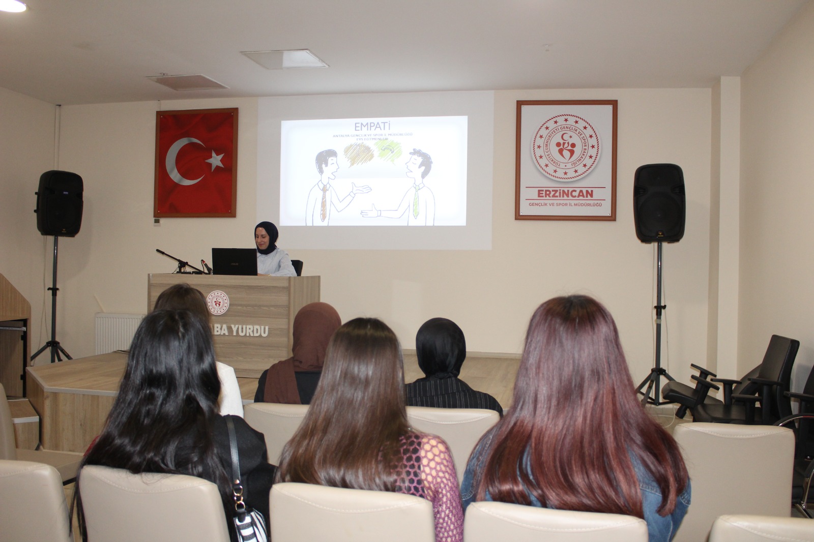 Erzincan Gençlik ve Spor İl Müdürlüğü Salih Baba Yurdu'nda Psikolog