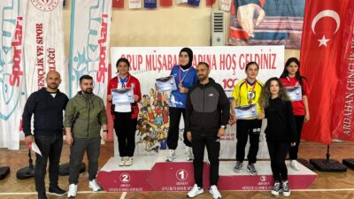 Erzincan'dan genç bir sporcumuz daha, katıldığı bölgesel yarışmalarda gösterdiği üstün