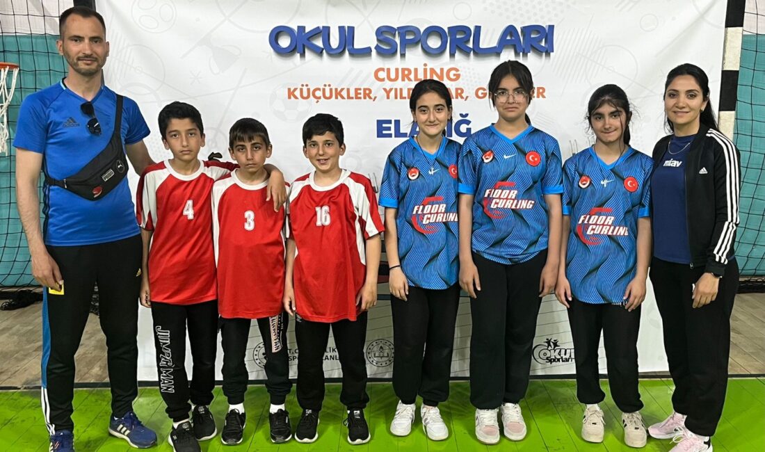 Erzincan Şehit Er Süleyman Aydın Ortaokulu erkek Floor Curling takımı,