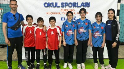 Erzincan Şehit Er Süleyman Aydın Ortaokulu erkek Floor Curling takımı,