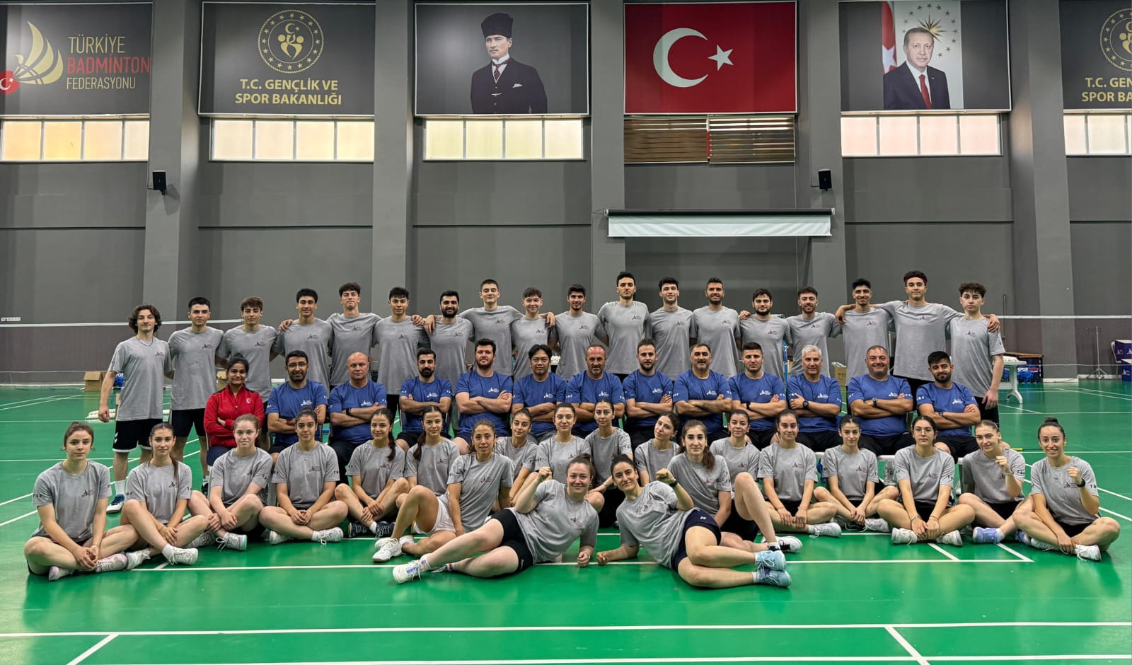 Erzincanlı Milli sporcular Badminton federasyonunun programında yer alan İtalya, Çekya