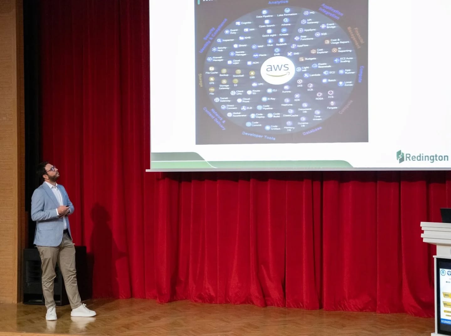 Erzincan Binali Yıldırım Üniversitesi ev sahipliğinde, Redington-AWS iş birliğiyle düzenlenen