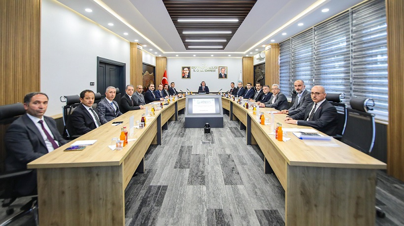 2025 Yılı KÖYDES İl Tahsisat Komisyonu Toplantısı Erzincan Valisi Hamza