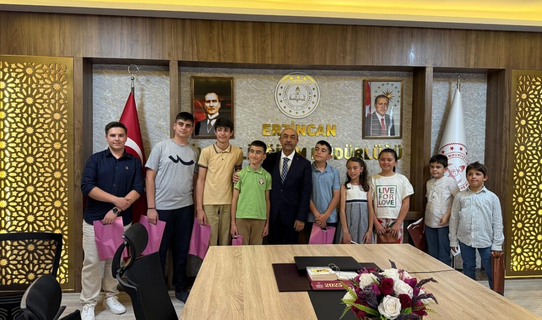 Erzincan Bilim ve Sanat Merkezi öğrencileri, bu yıl ilk kez